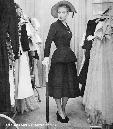 dior 1930|christian dior 1947 fashion style.